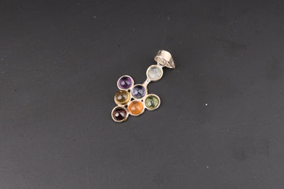 7 Chakra Gemstone Pendants 7