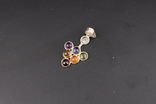 7 Chakra Gemstone Pendants 7