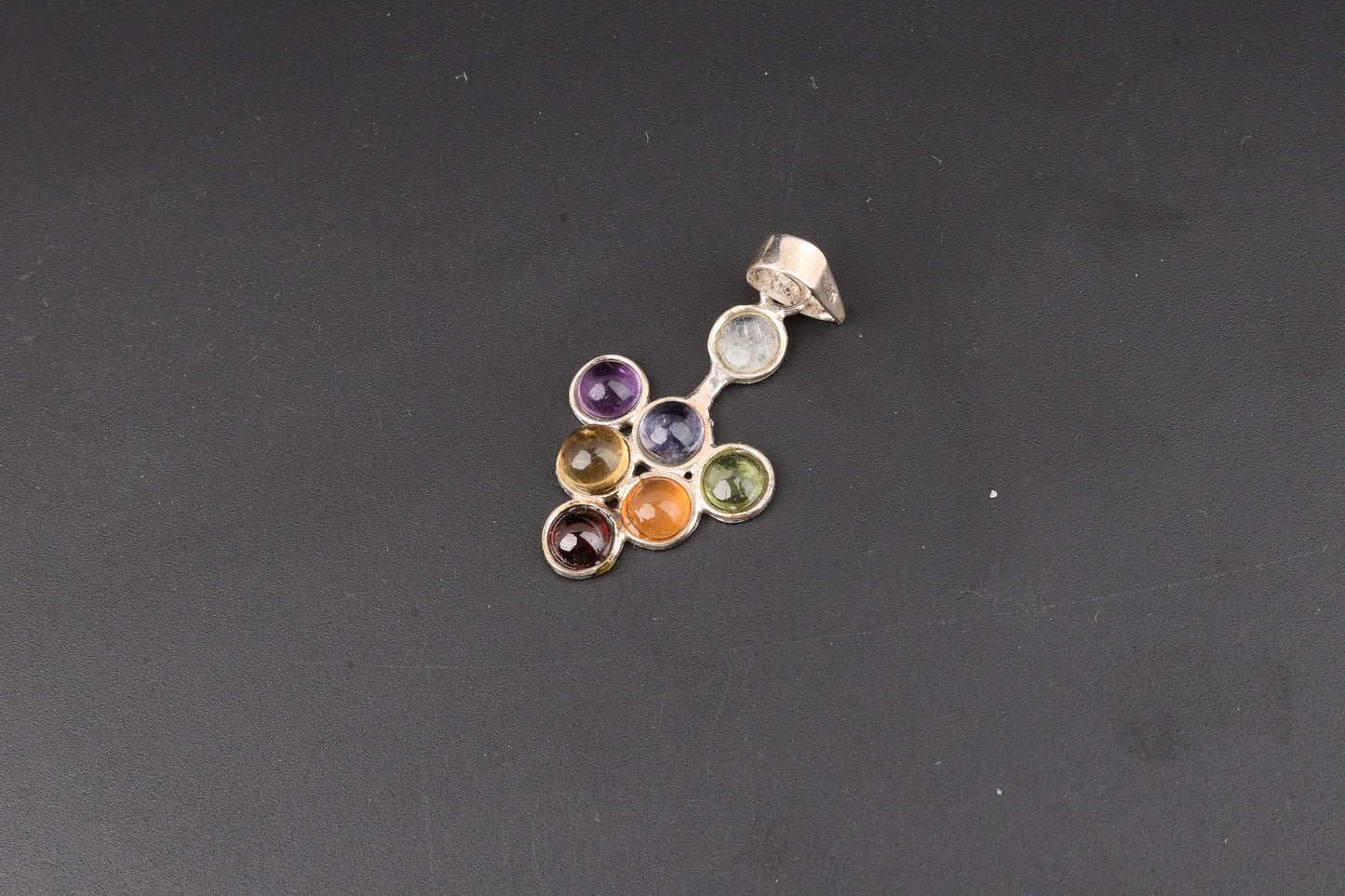 7 Chakra Gemstone Pendants 7