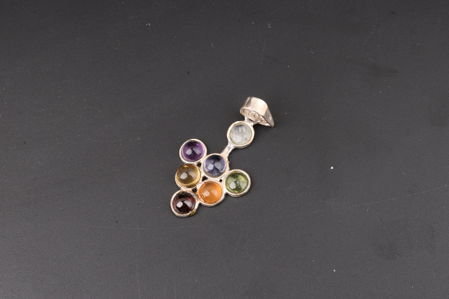 7 Chakra Gemstone Pendants 7