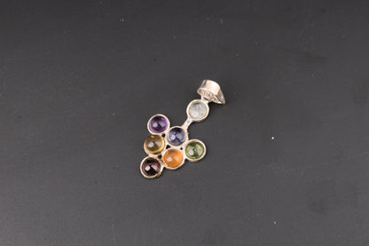 7 Chakra Gemstone Pendants 7