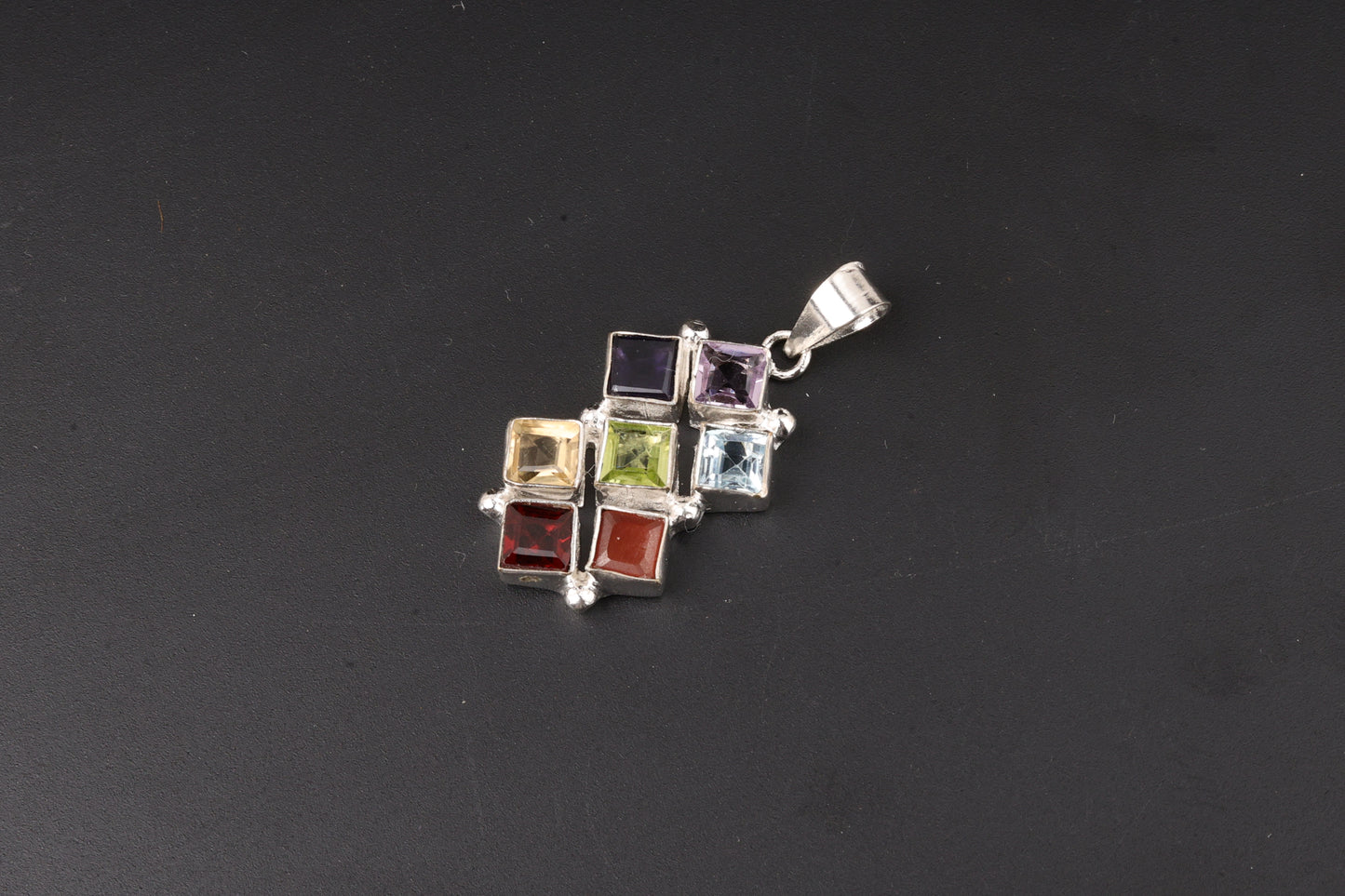 7 Chakra Gemstone Pendants 2
