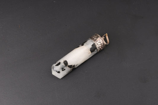 Rainbow Moonstone Pencil Pendants