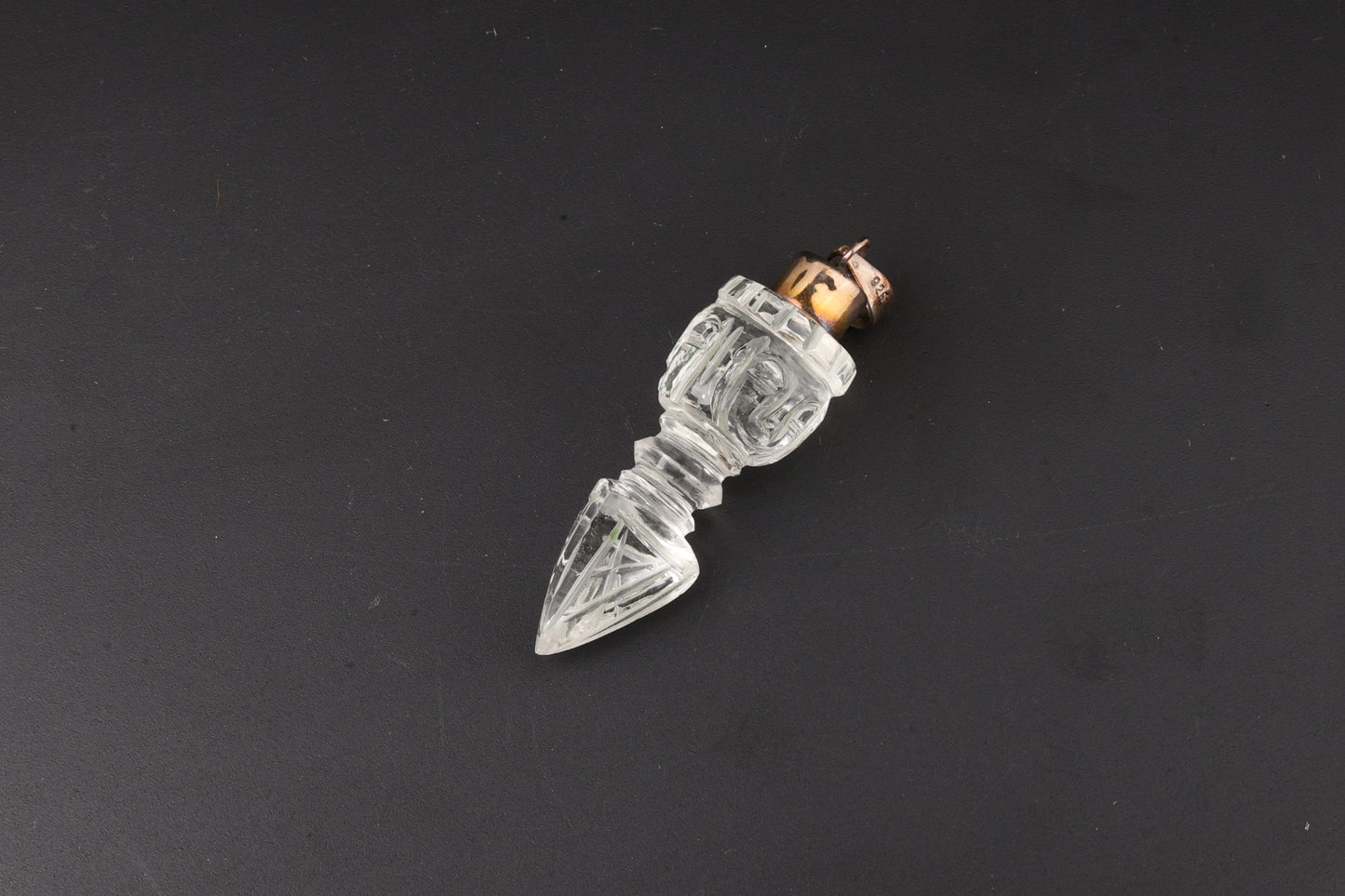 Clear Quartz Tibet Dorje Pendulums 2