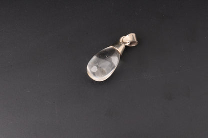 Clear Quartz Teardrop Pendulums