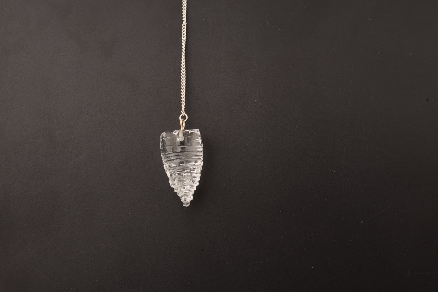 Clear Quartz Sree Yantra Pendulums