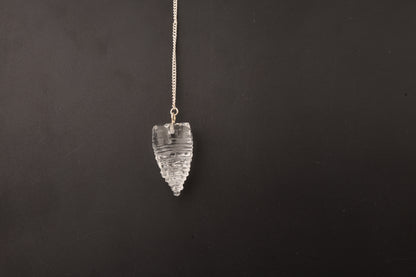 Clear Quartz Sree Yantra Pendulums
