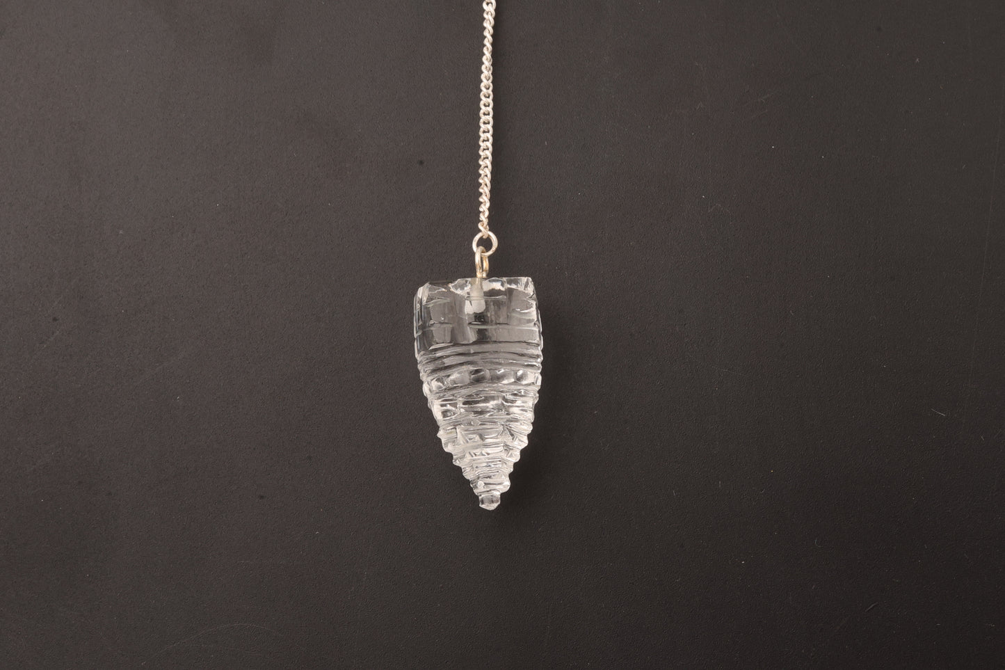 Clear Quartz Sree Yantra Pendulums
