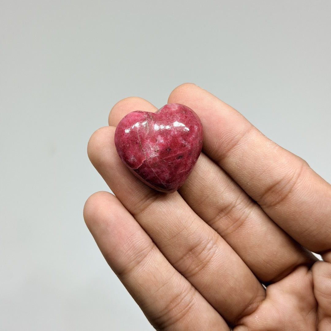 Thulite Mini Heart