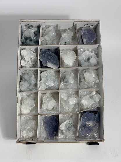 Apophyllite and Chalcedony Lot - #237