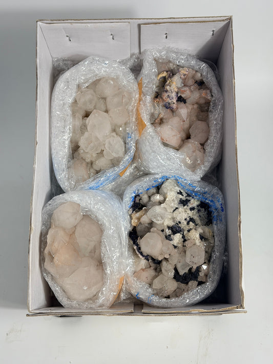 Fluorite on Quartz - #250