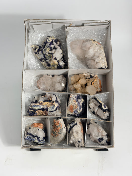 Fluorite on Quartz - #249