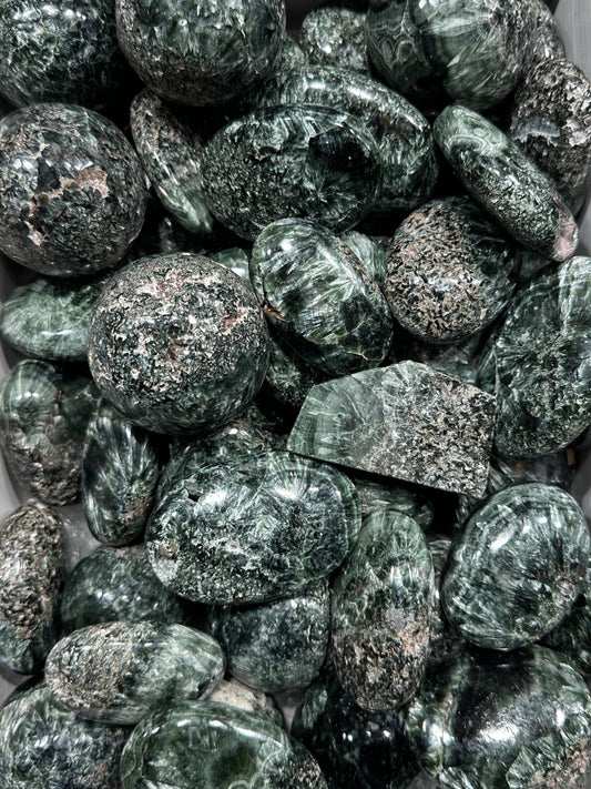 Seraphinite Spheres  (1KG)