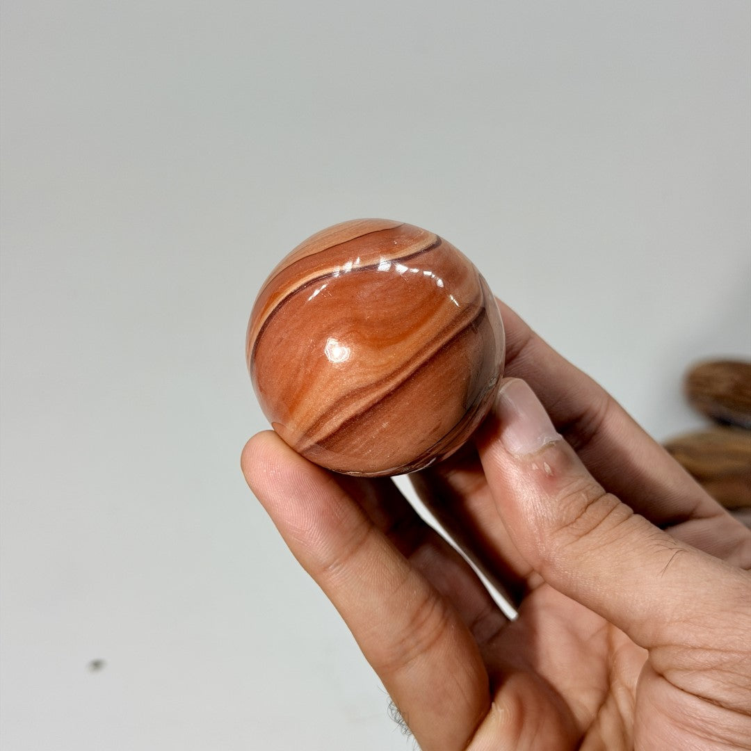 Wave Dolomite Sphere (1KG)