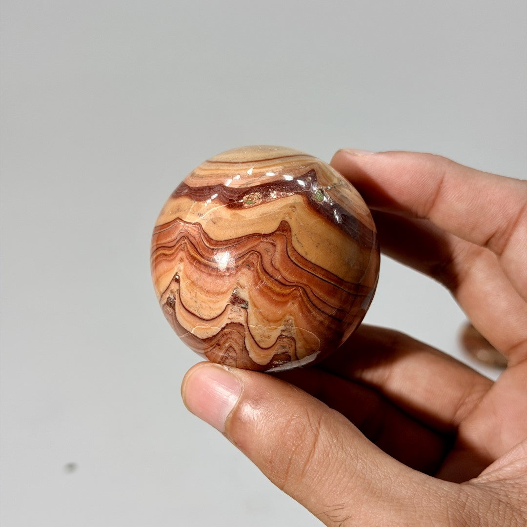 Wave Dolomite Sphere (1KG)