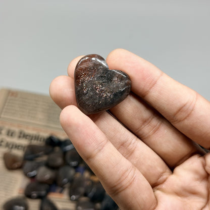 Arusha Sunstone with Iolite Hearts (1KG)