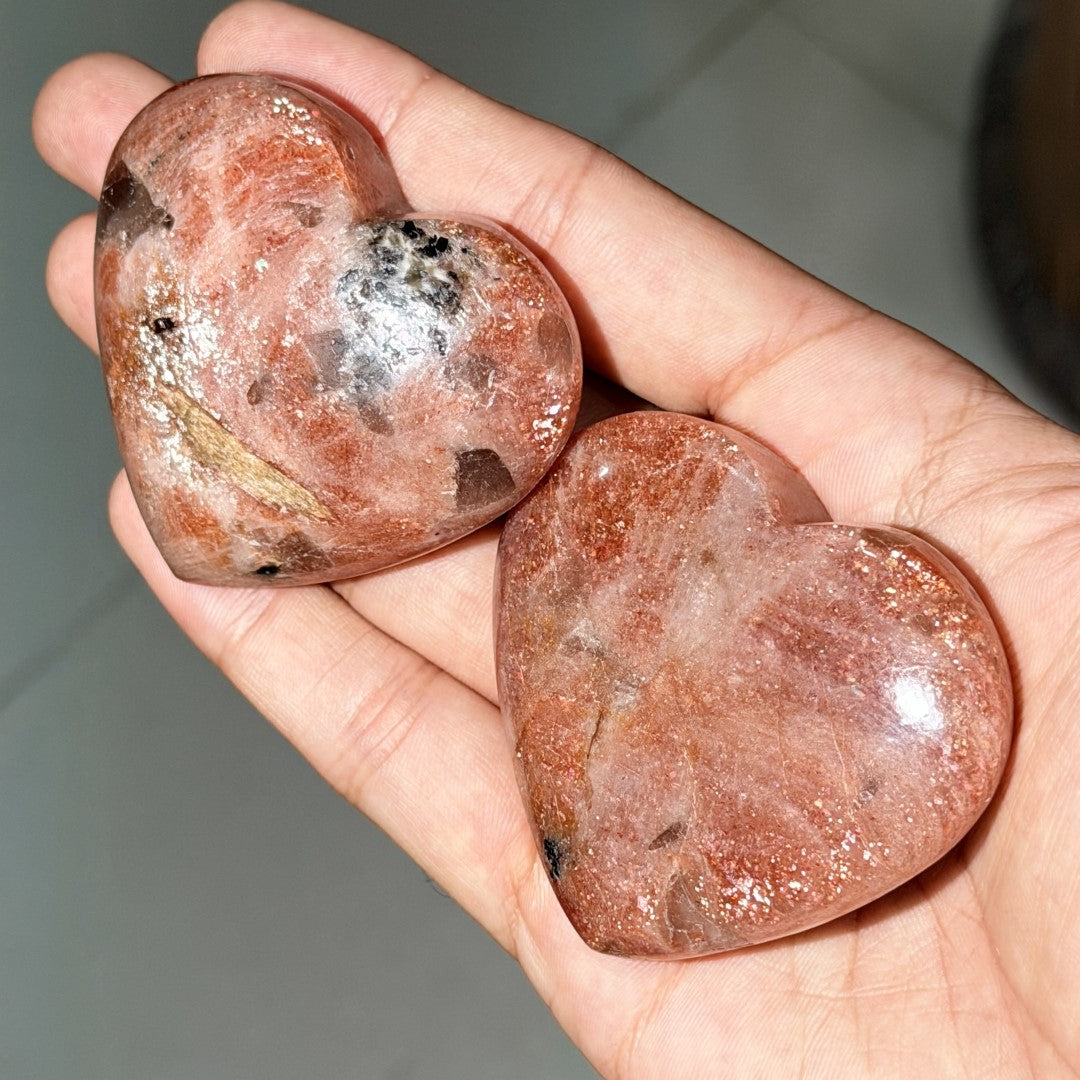 Confetti Sunstone Hearts (1KG)