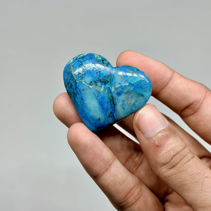Azurite Shattuckite Heart (1KG)