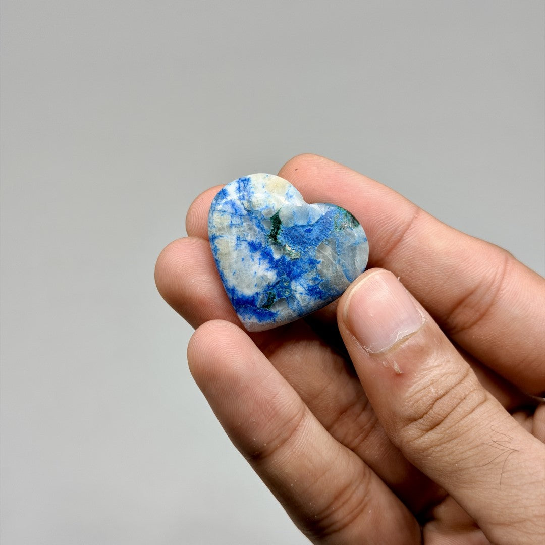 Azurite Shattuckite Heart (1KG)