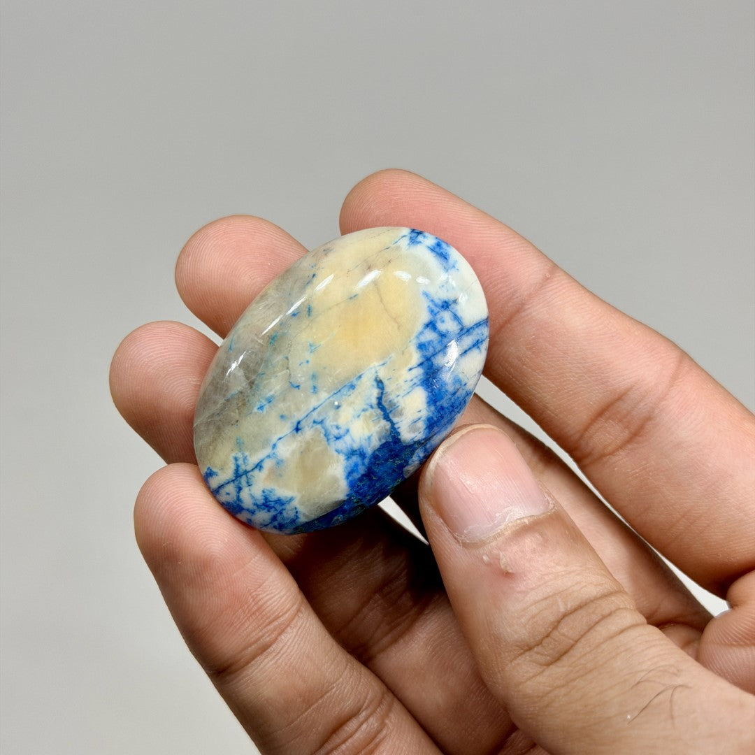 Azurite Shattuckite Palmstones (1KG)
