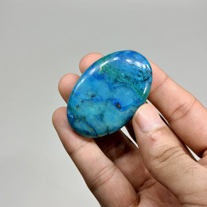 Azurite Shattuckite Palmstones (1KG)
