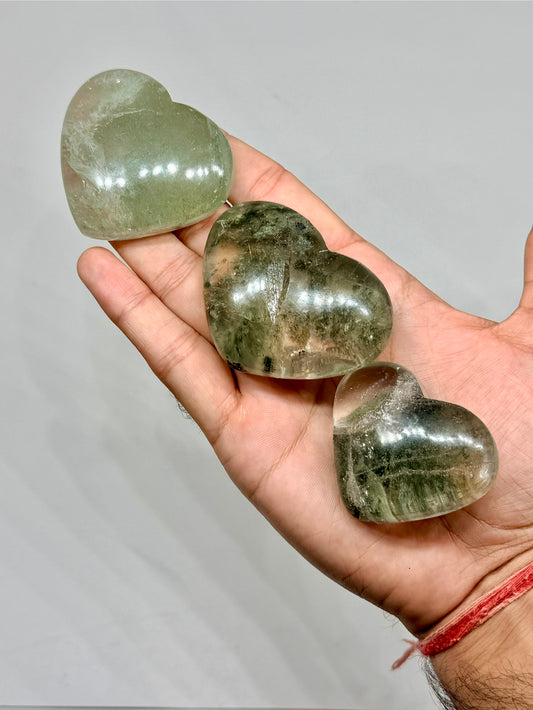 Himalayan Quartz Hearts