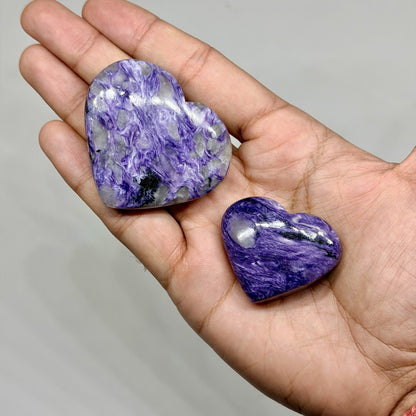 Charoite Hearts (1KG)