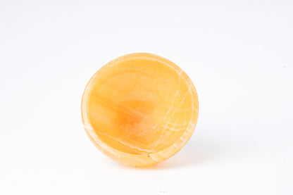 Yellow Calcite Bowl