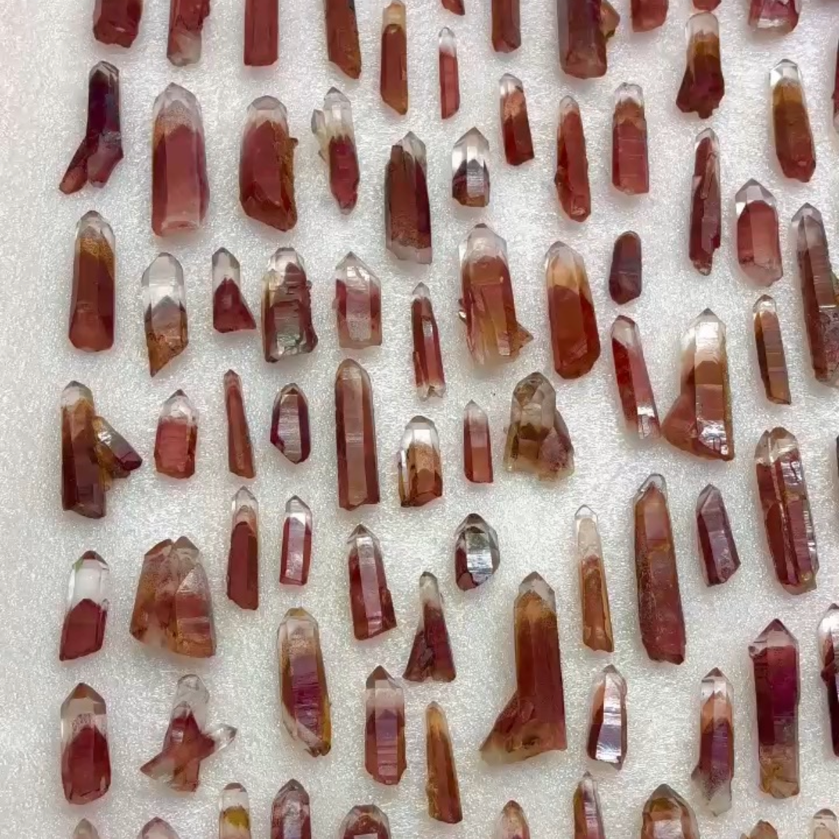 Sunset Quartz Points