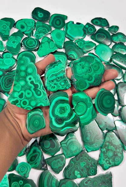 Malachite Slices (1KG)