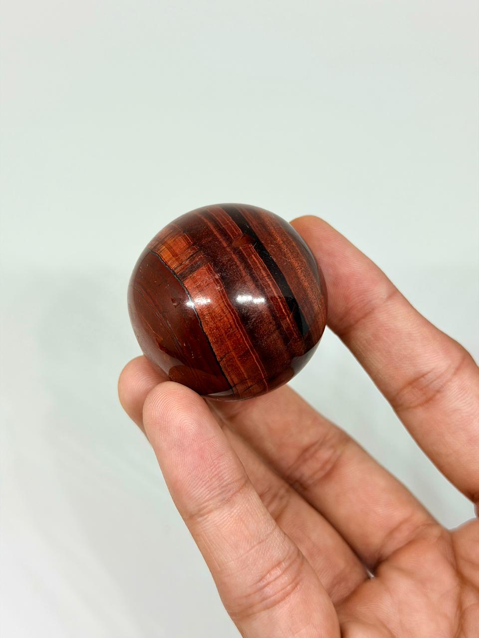 Red Tigers Eye Spheres  (1KG)