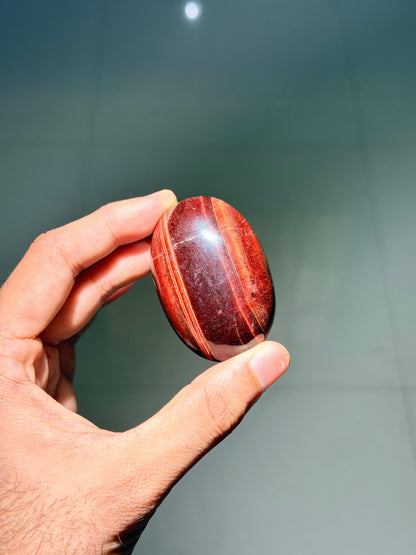 Red Tigers Eye Palmstones