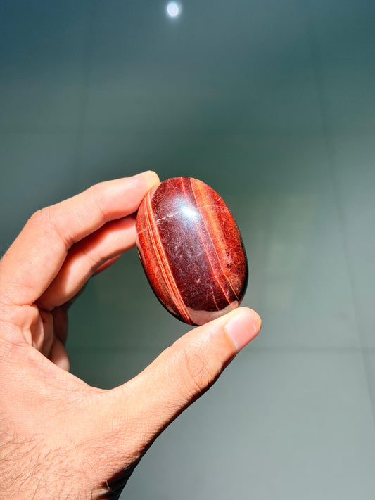 Red Tigers Eye Palmstones
