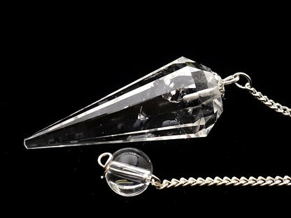Crystal Pendulums-Faceted and Plain image 2