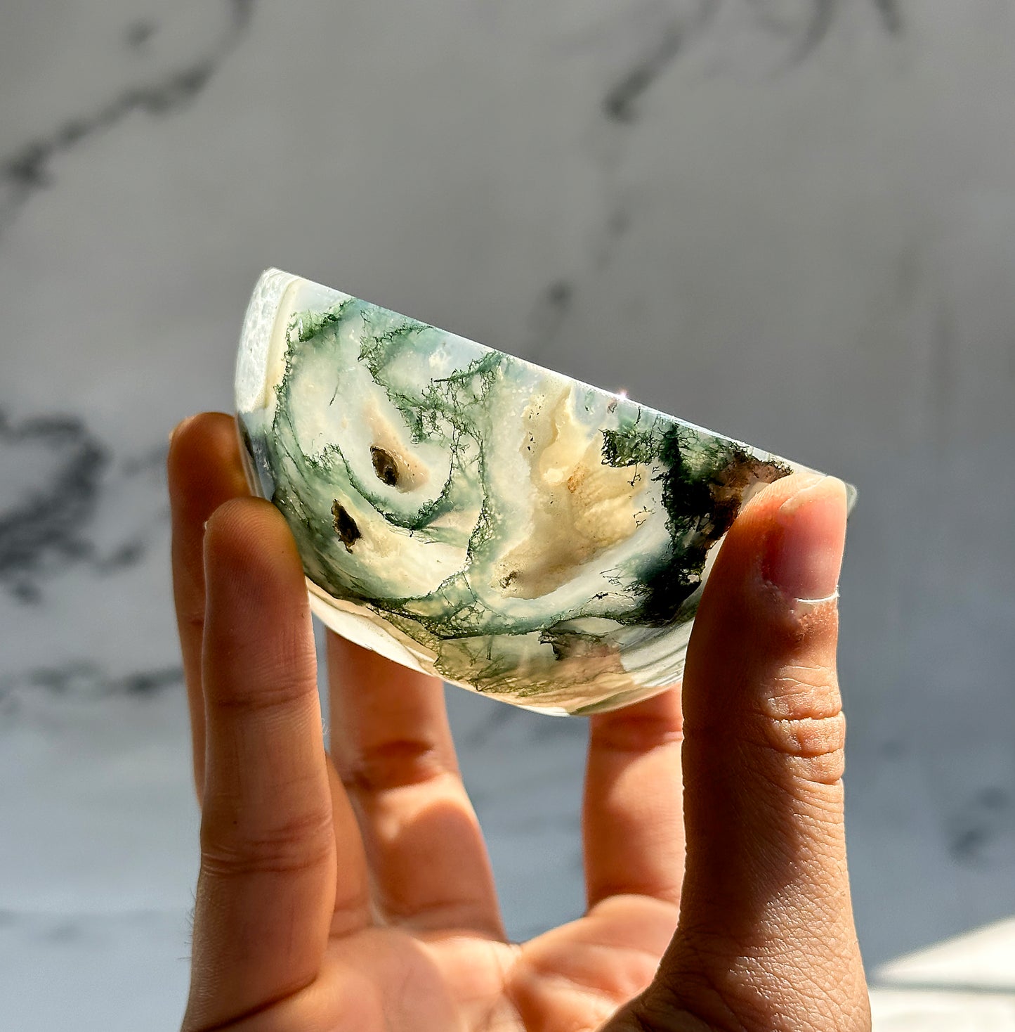 Moss Agate Bowl image 2