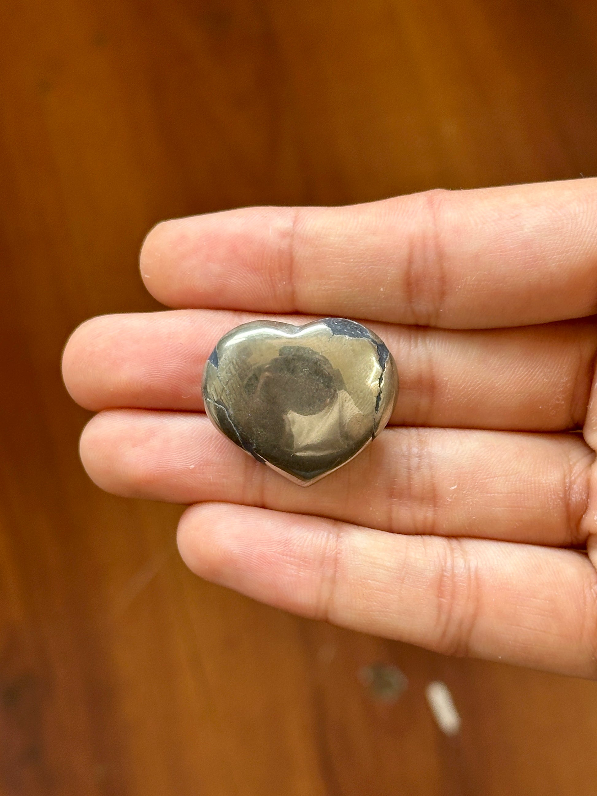Mini Pyrite Hearts image 3