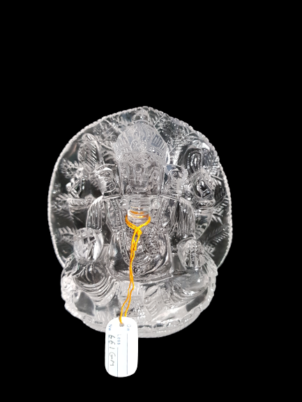 Crystal Carved Ganeshas image 1