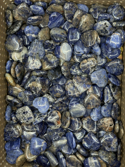 Mini Sodalite Hearts image 12