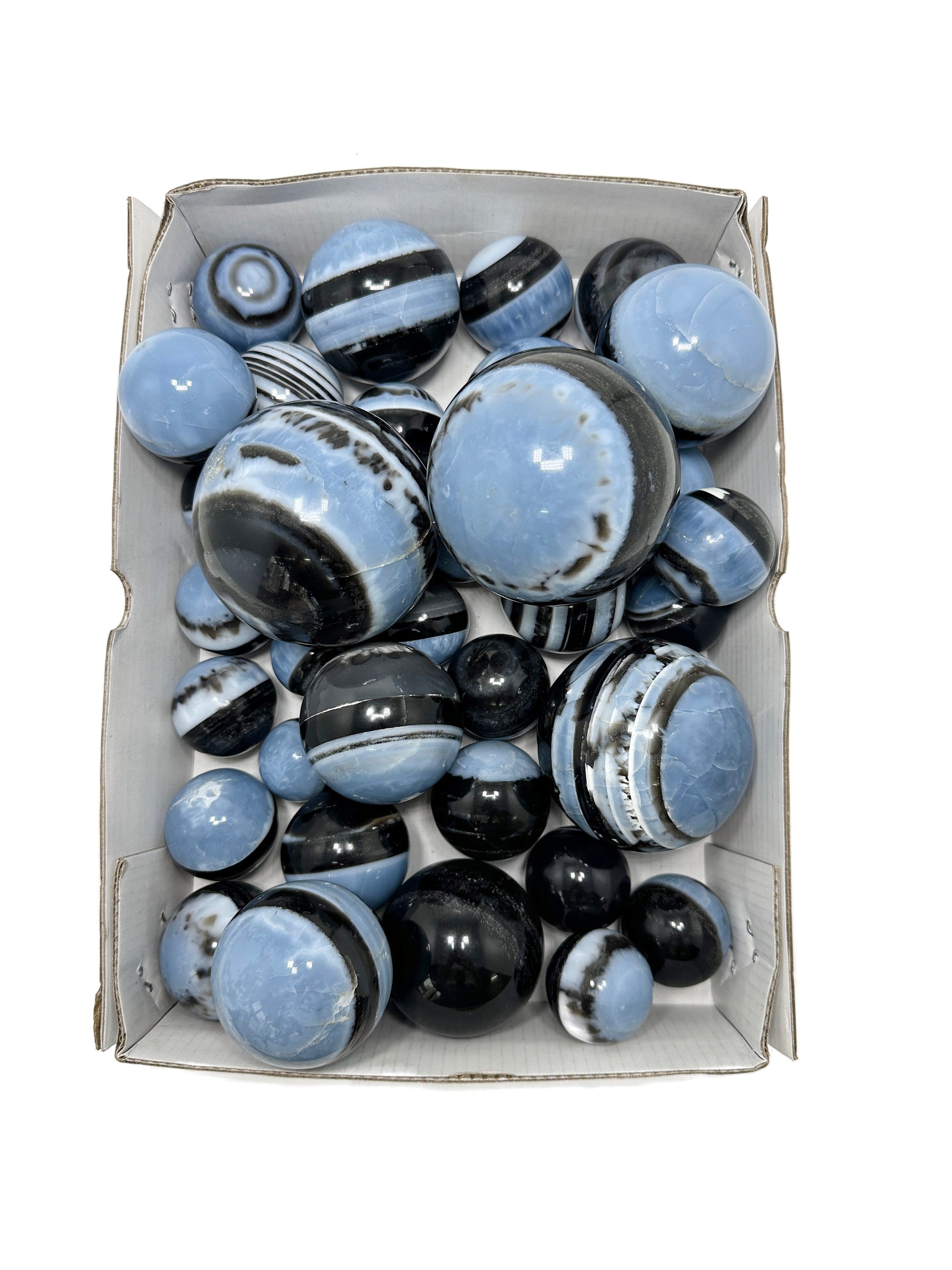 Blue Opal Sphere image 4