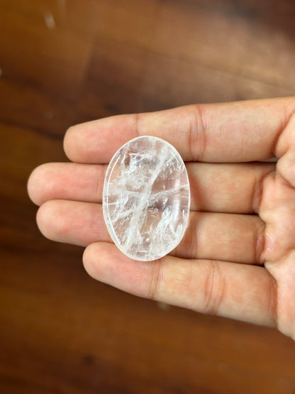Clear Quartz Worry Stone image 6