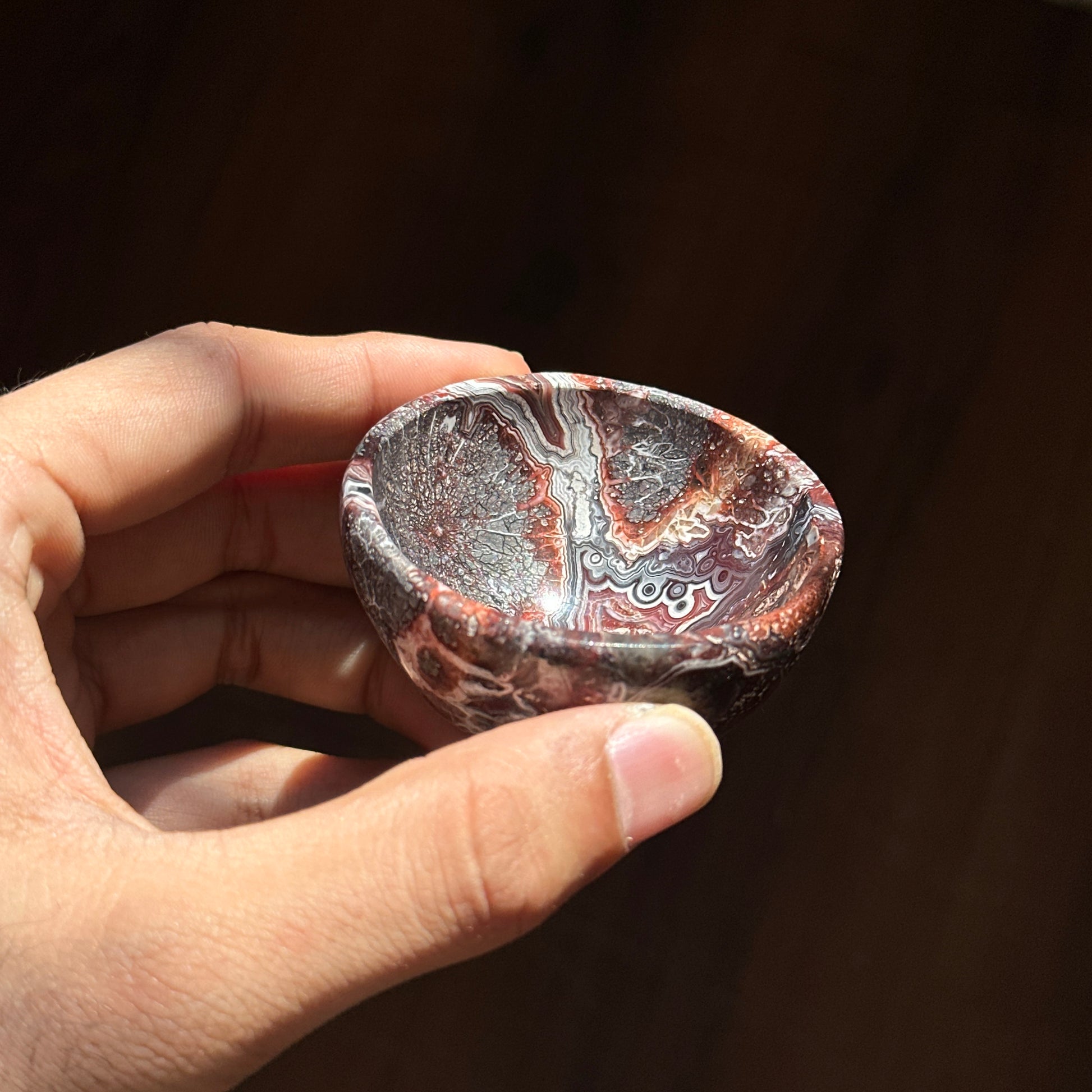 Crazy Lace Agate Bowl image 1