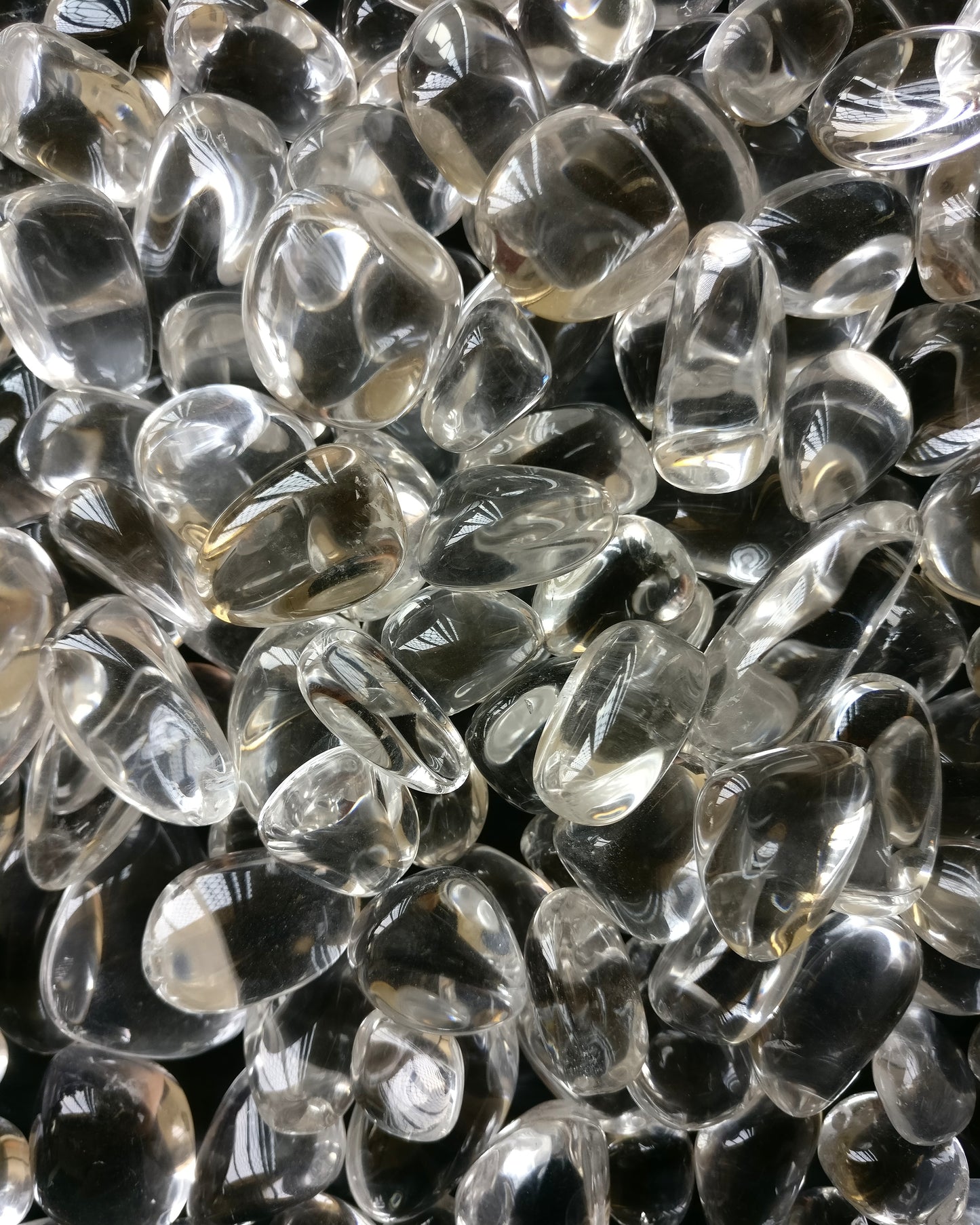 Himalayan Crystal Quartz Tumbled Stones image 0