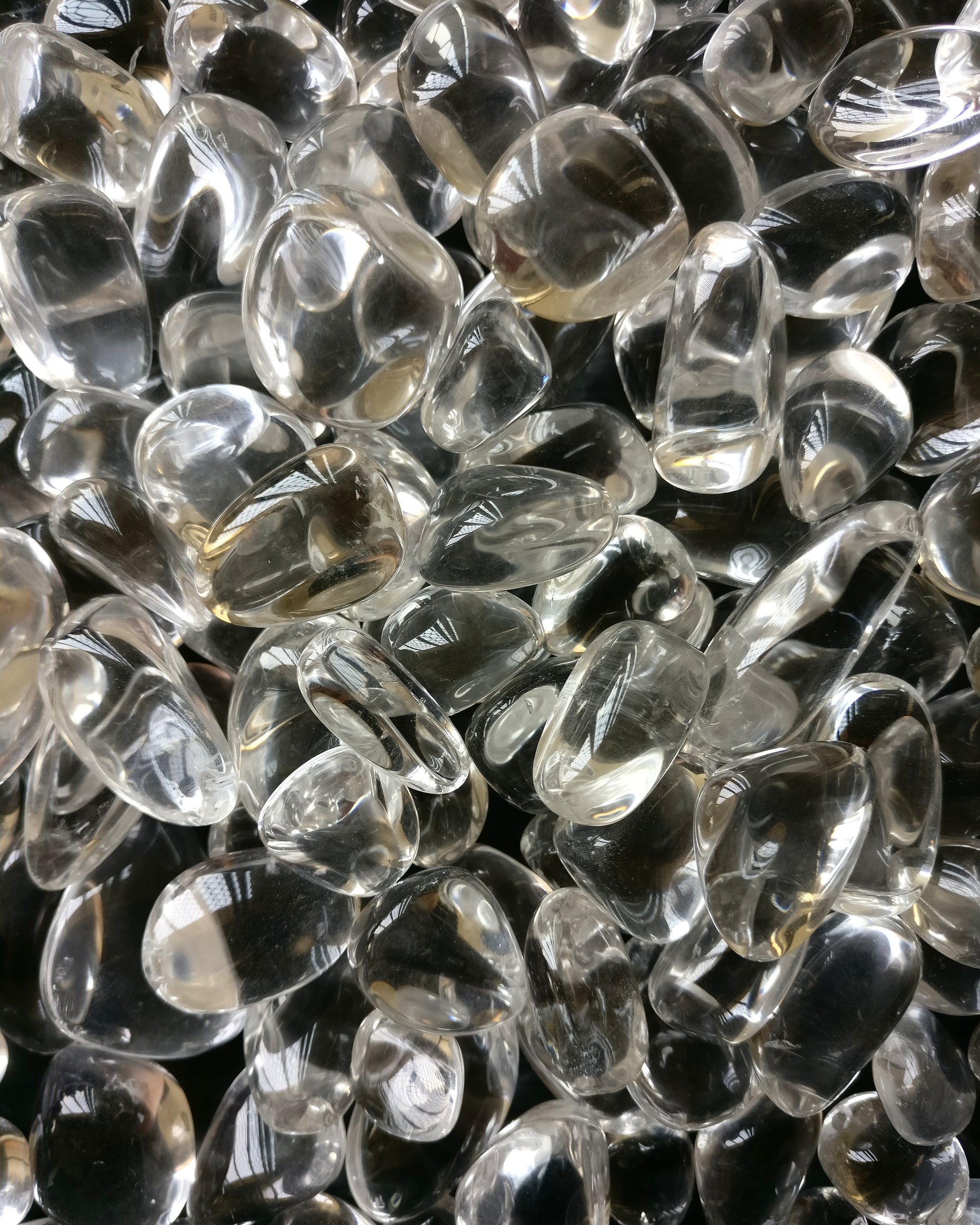 Himalayan Crystal Quartz Tumbled Stones image 0
