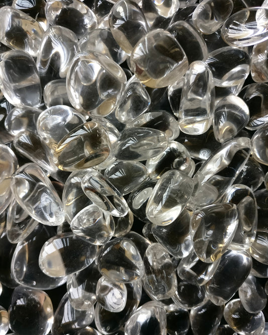 Himalayan Crystal Quartz Tumbled Stones image 0