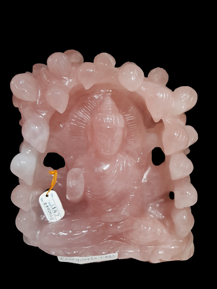 Rose Quartz Buddha image 0
