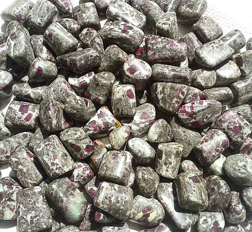 Ruby in Matrix Tumbled Stones image 0