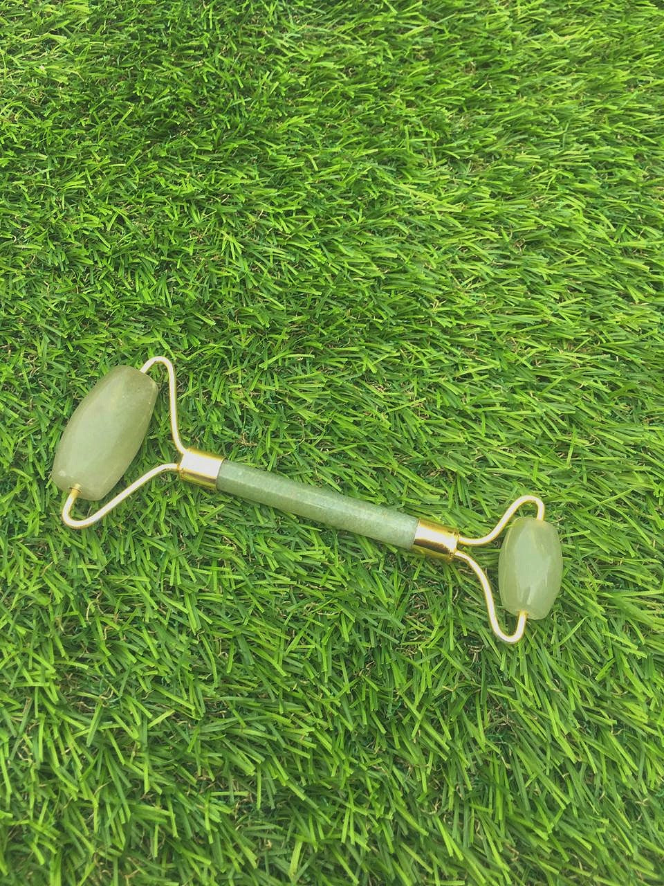 Double-sided Green Aventurine Face Roller image 0