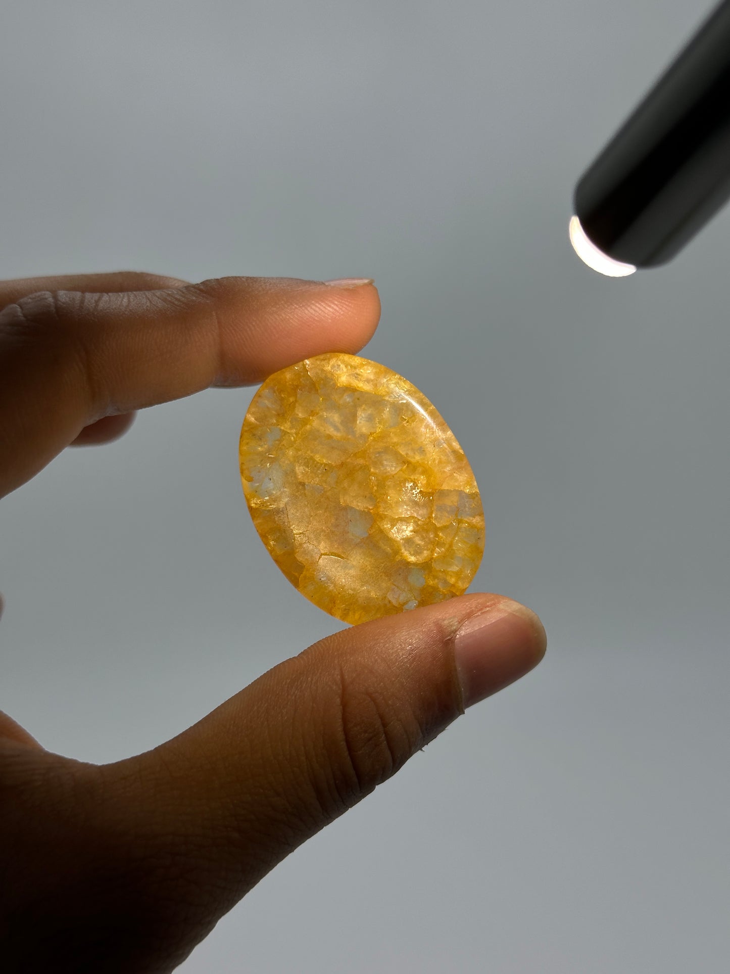 Golden Healer Quartz Worry Stones image 10