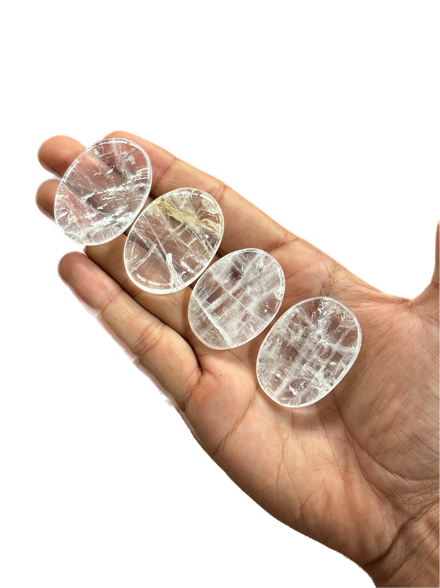 Clear Quartz Worry Stone image 0