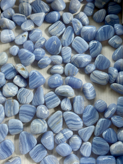 Blue Lace Agate Tumbles image 4
